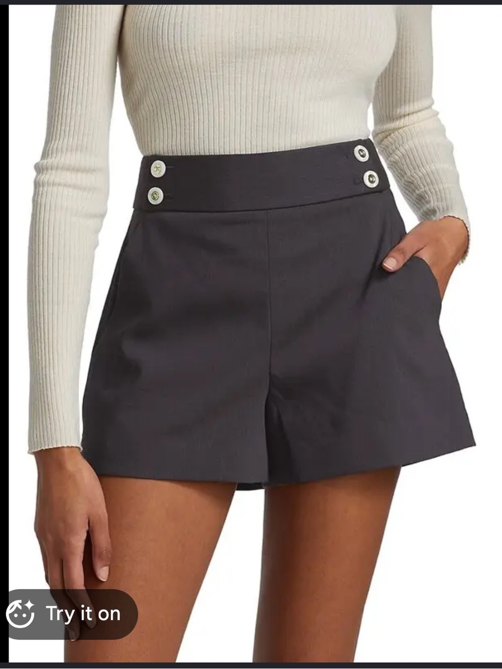 Veronica Beard Kimm Shorts, Navy size 4